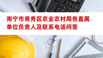 南寧市青秀區(qū)農業(yè)農村局直屬單位負責人及聯系方式（畜牧漁業(yè)飼料相關）